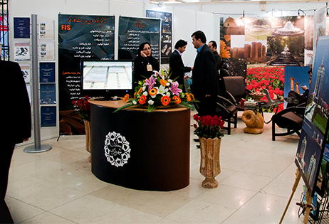 تصویر برداری غرفه های نمایشگاه