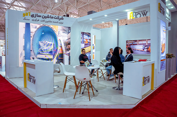 ساخت غرفه نمایشگاه سنگ ایران